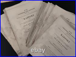 1848-1873 Ensemble de documents sur la sténographie