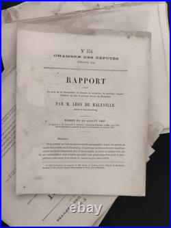 1848-1873 Ensemble de documents sur la sténographie