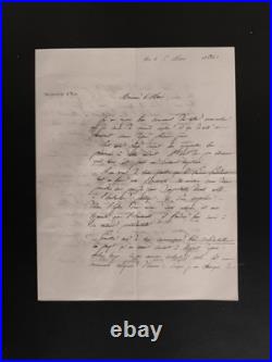 1850 à 1854 Lot de correspondance du l'archevêque d'Aix Monseigneur Darcimoles
