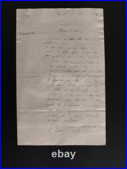 1850 à 1854 Lot de correspondance du l'archevêque d'Aix Monseigneur Darcimoles