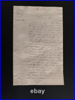 1850 à 1854 Lot de correspondance du l'archevêque d'Aix Monseigneur Darcimoles