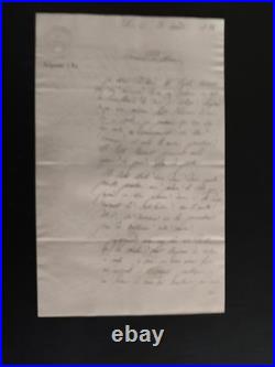 1850 à 1854 Lot de correspondance du l'archevêque d'Aix Monseigneur Darcimoles