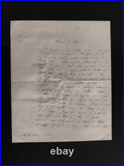 1850 à 1854 Lot de correspondance du l'archevêque d'Aix Monseigneur Darcimoles