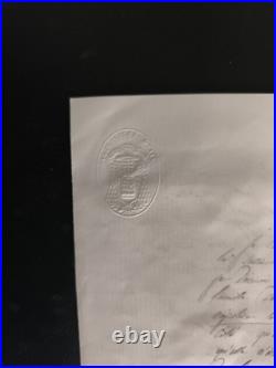 1850 à 1854 Lot de correspondance du l'archevêque d'Aix Monseigneur Darcimoles