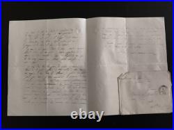 1850 à 1854 Lot de correspondance du l'archevêque d'Aix Monseigneur Darcimoles
