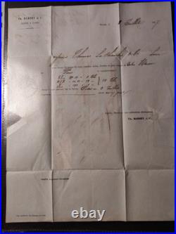 1857. Pli postal du Havre pour Lima via Southampton et Panama Affr. N° 16 et 17