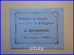 1900. Publicité produits beauté Charrier pédicure manucure rue Lafayette Paris