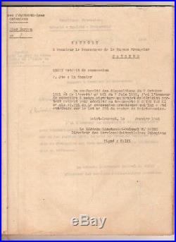 1946. Bagne. Guyane. Saint Laurent. Dossier. 53 correspondances. Peine de mort