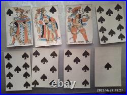 32 Cartes à jouer anciennes Portrait de Lyon XVIII ème