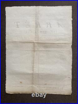 4 Documents 18ème Siège Louis XV. Vers 1750 Cour Parlement Document Originaux