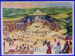 6 Anciennes Cartes Scolaires Recto Verso Collection ROSSIGNOL (56cmx76cm)