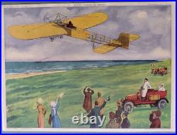 6 Anciennes Cartes Scolaires Recto Verso Collection ROSSIGNOL (56cmx76cm)