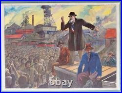 6 Anciennes Cartes Scolaires Recto Verso Collection ROSSIGNOL (56cmx76cm)