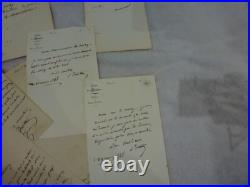 7 courriers de Barthe Felix à Decrusy, 1832, nomination légion d'honneur, à divers