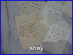 7 courriers de Barthe Felix à Decrusy, 1832, nomination légion d'honneur, à divers