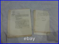 7 courriers de Barthe Felix à Decrusy, 1832, nomination légion d'honneur, à divers