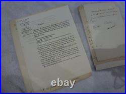 7 courriers de Barthe Felix à Decrusy, 1832, nomination légion d'honneur, à divers