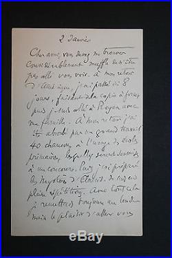 8 LAS Maurice Bouchor à Octave Uzanne Lettres autographes 1889 1890 1892.1894
