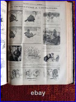 91 Magazines illustrés LE JOURNAL Pour Tous Relies 1902- 1903-1904-1905