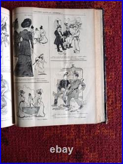91 Magazines illustrés LE JOURNAL Pour Tous Relies 1902- 1903-1904-1905