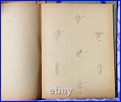 ANCIEN ALBUM de divers modèles de chiffres pour ornement et broderie 1920/1930