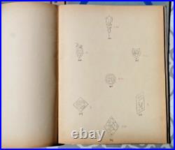 ANCIEN ALBUM de divers modèles de chiffres pour ornement et broderie 1920/1930