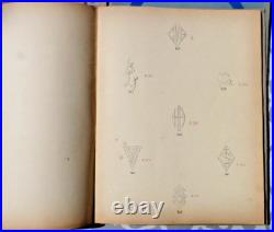 ANCIEN ALBUM de divers modèles de chiffres pour ornement et broderie 1920/1930