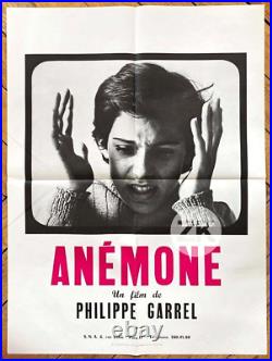 ANEMONE Philippe GARREL Sixties French Nouvelle vague Film Aff. 1968