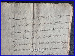 ARCHIVES 1625-1670 Lot 7 Manuscrits XVIIe Seigneurie FORBIN-JANSON Provence