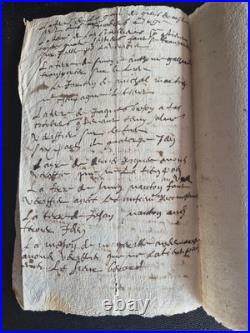 ARCHIVES 1625-1670 Lot 7 Manuscrits XVIIe Seigneurie FORBIN-JANSON Provence