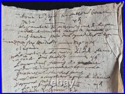 ARCHIVES 1625-1670 Lot 7 Manuscrits XVIIe Seigneurie FORBIN-JANSON Provence