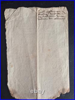 ARCHIVES 1625-1670 Lot 7 Manuscrits XVIIe Seigneurie FORBIN-JANSON Provence