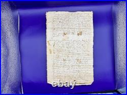 Acte notarié ancien Paroisse de Saint-Laurent XVIIe-XVIIIe siècle