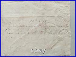 Affiche Nantucket USA Révolution Pêche Baleine Whale Placard 18th XVIIIe Tulle