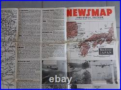 Affiche WW2/NEWSMAP/Aout 1944/LIBERATION DE PARIS/120x90