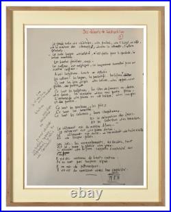 Albert Feuillastre (1896-1976) Notes Manuscrites Architectures Sadg (416)