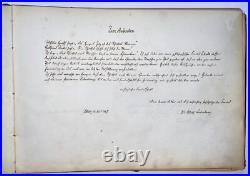 Album De Poésie Antique Grand 1859-1862 Francfort A. M. Manuscrits Poèmes