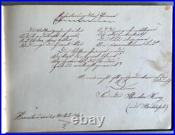 Album de Poésie Antique 1860-1863 Herrstein Kr. Birkenfeld Manuscrits