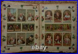 Album de collections. Chromos & découpis. 19 ème