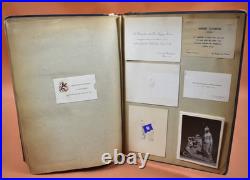 Album de factures, lettres à en-tête, cartes de visite Début XXème