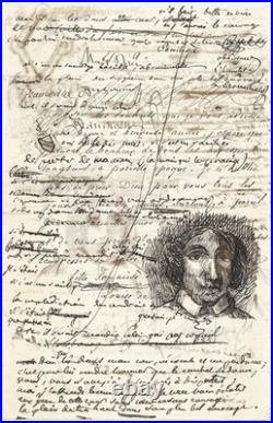 Alcide de BEAUCHESNE / Manuscrits autographes signés / Dessins originaux