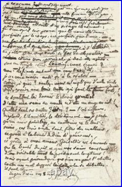 Alcide de BEAUCHESNE / Manuscrits autographes signés / Dessins originaux