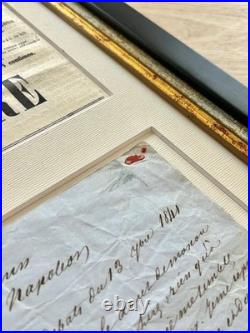 Alexandre DUMAS manuscrit autographe Mousquetaire querelle Jules Janin