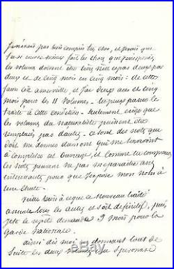 Alexandre Dumas /lettre Autographe (1845) / Alexandre Bixio / Littérature