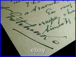Alexis Gritchenko Lettre Autographe Signee 1949 De 2 Pages