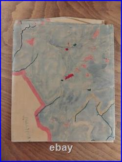 Algérie Carte de délimitation de la tribu des Souhalia, 1867