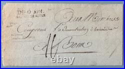An IV Lettre Armée Sambre Meuse Déboursé ARM Cote Reinhardt 1300 Rare