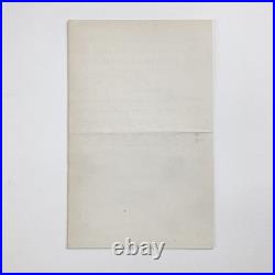 Anatole Le Braz Longue Lettre Autographe Signée. 1910 Bretagne