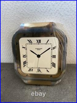 Ancien Carnet Papier Forme Montre Cartier Deco Pub Goodie Collection