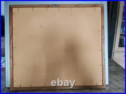 Ancien Papier Vue de la Ville de Lovango dans le Royaume du Congo Chatelain 1720